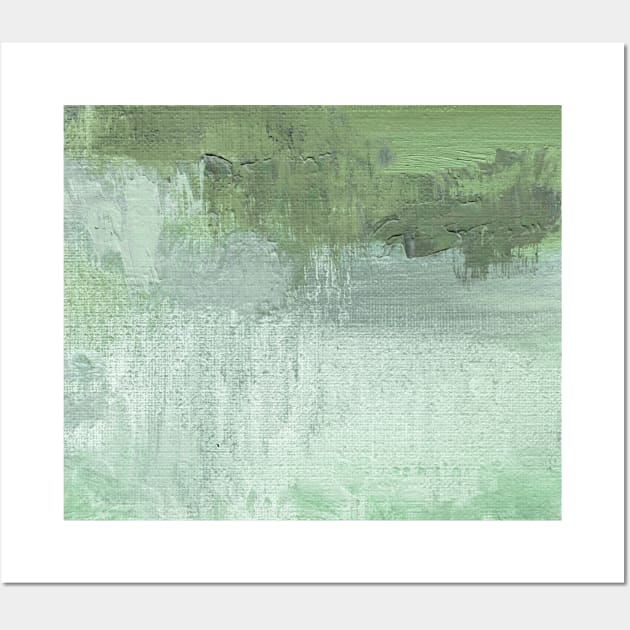 Eucalyptus Green Abstract Art Wall Art by Go Abstract Art